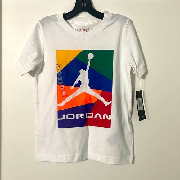 Air Jordan kids tee, Size 6-7 years , 116-122cm - Picture 1 of 3